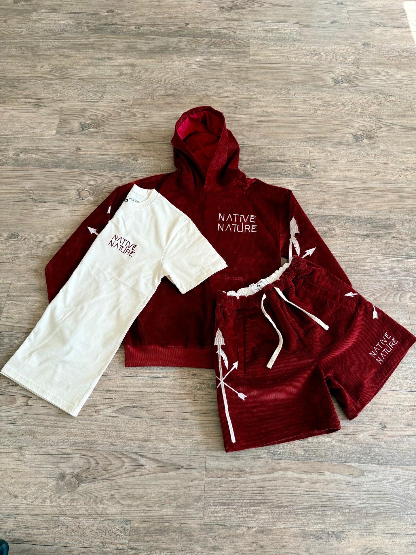 Native Nature Corduroy Hoodie