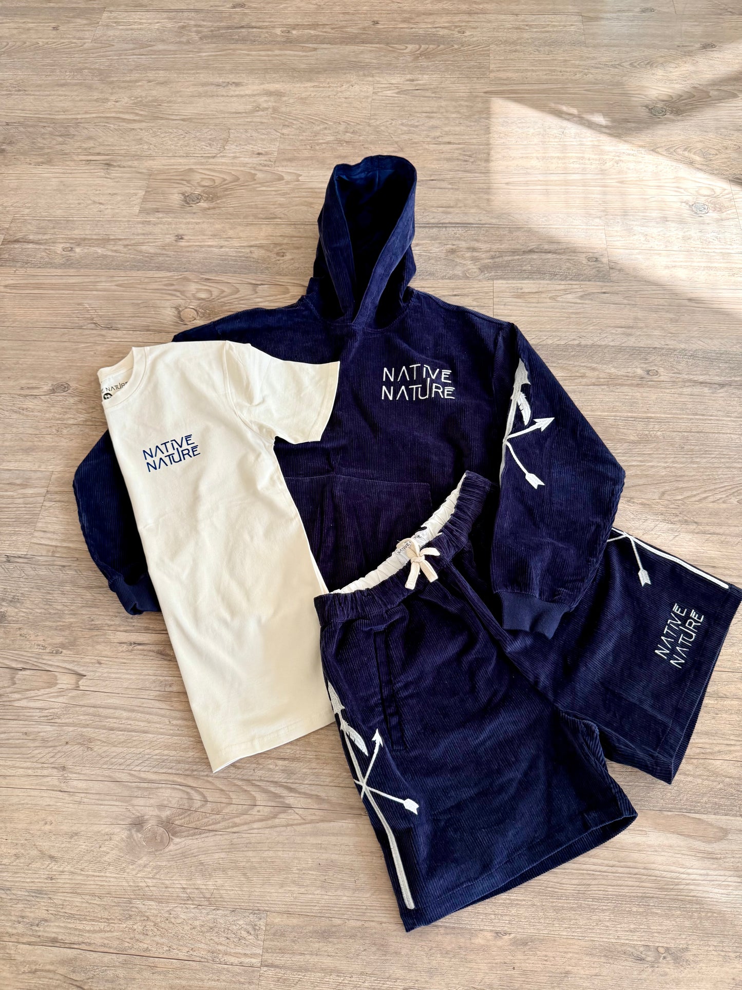 Native Nature Corduroy Hoodie